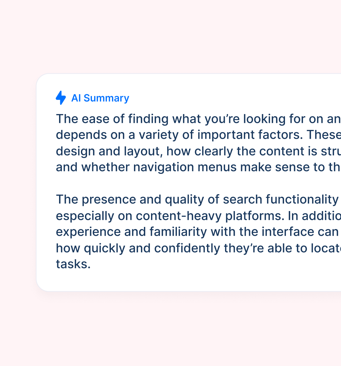 Turn survey responses into clear, AI-powered insights